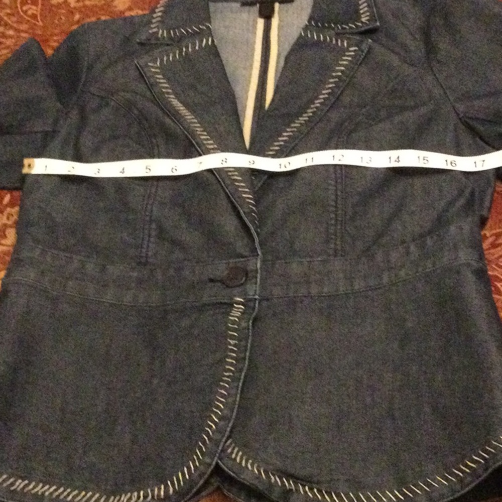 Apostrophe Ladies denim jacket size 8 - Picture 5 of 8